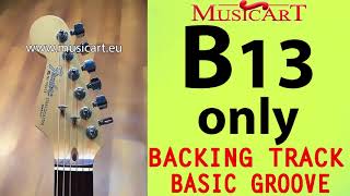 B13 only backing track