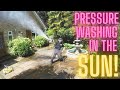 REFRESHING A BEAUTIFUL But TIRED Garden Patio!! - Satisfying Pressure Washing