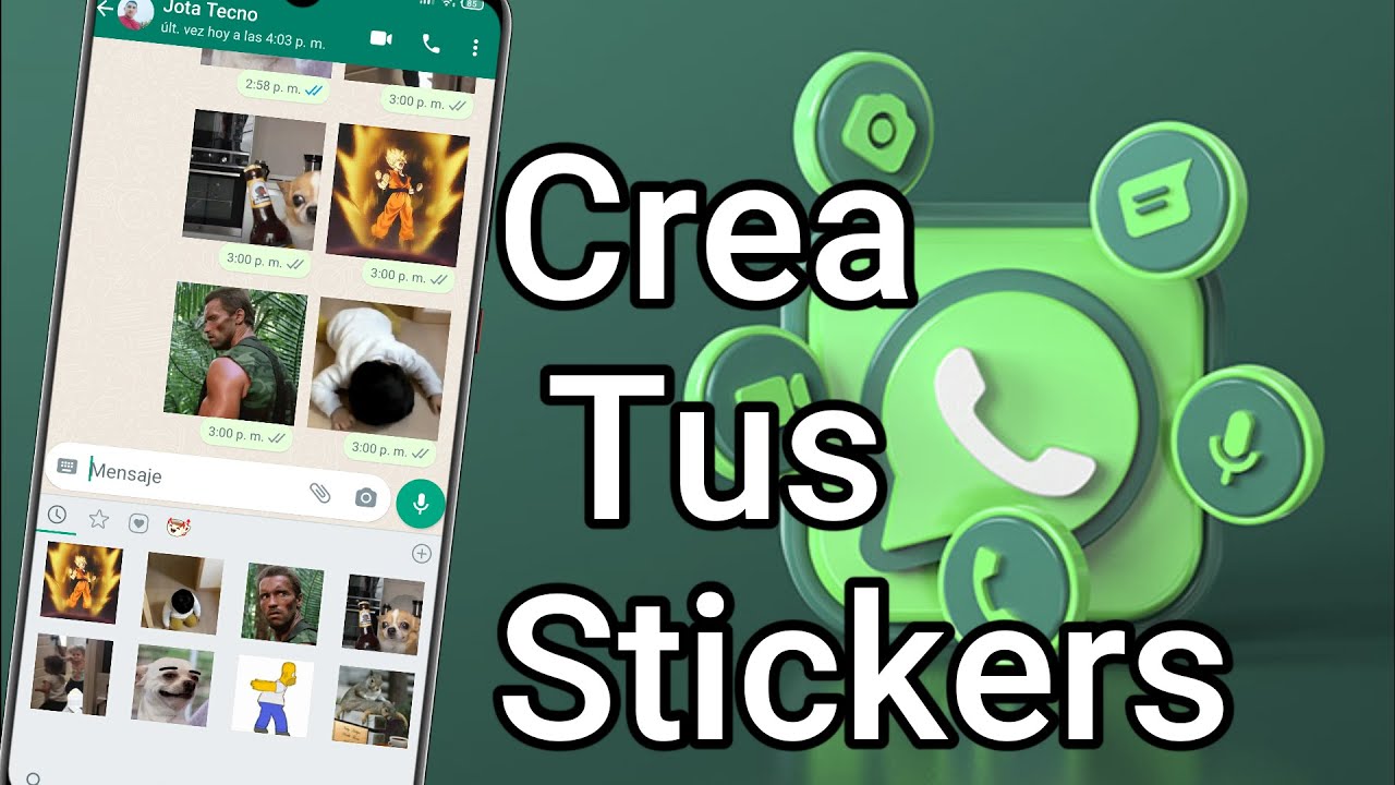 Creador De Stickers Para WhatsApp, Fácil Y Rápido. - YouTube