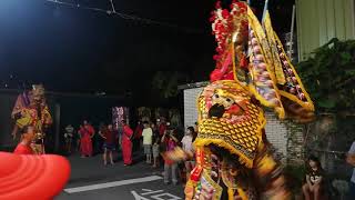 107台北尊巡會保安廣澤尊王南巡首香回駕遶境【菁桐聚樂社女子一組-北管\u0026台北尊巡會-神將團】