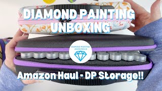 Diamond Painting Unboxing | Amazon Storage Haul!!