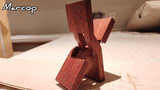 The Magic of One Block of Amazing Wood / Amazing Japanese Woodworking