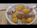 recipe taro coconut milk with glutinous rice balls and sago 汤圆芋头椰汁西米露