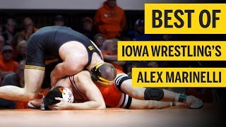 Cinematic Highlights: The Best Alex Marinelli Moments | Iowa | B1G Wrestling