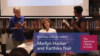 Poetic Confluence: Marilyn Hacker and Karthika Naïr