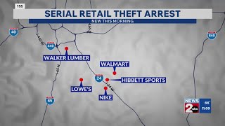 Man accused of serial retail thefts across Nashville
