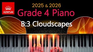 ABRSM 2025 & 2026 - Grade 4 Piano Exam - B:3 ~ Cloudscapes ~ Ailbhe McDonagh