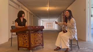 【田超扬琴】Improv. Chao Tian with  Yeji Kim | Art OMI 2024