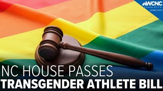 NC House passes bill to ban transgender girls from girls' sports