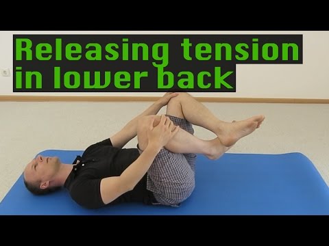 Releasing tension in lower back (without stretching) Releasing tension in lower back (without stretching)