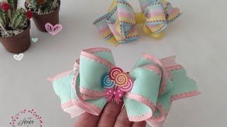 LAÇO LISS 🎀 LAÇO ECONÔMICO 🎀 Pap-Diy Ribbon Bow 🎀 Jaqueline Kelle