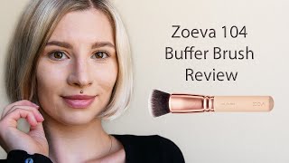 Zoeva 104 Buffer Brush Review + How to Get a More Natural Looking Result