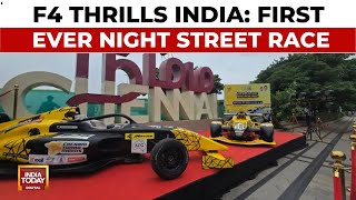 India's First Ever Night Street Race: Chennai Witnesses Supercars Vroom In F4, Indian Racing League