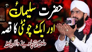 Hazrat Suleman AS Ka Waqia Imran Aasi / New Bayan 2023 / Hafiz Imran Aasi Official
