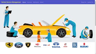 Vehicle Management System || 2025 || FREE Source Code || LazyCoder