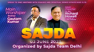 Sajda | Gautam Kumar | Worship Event | Richard Howell | Flag Church | 03 June 2023