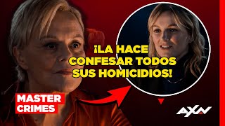 Interrogatorio  la lleva a hacer una IMPACTANTE confesión| #MasterCrimes | AXN Latinoamérica