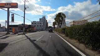 【広島市】毎日ドライブレコーダー(バイク)(GoPro8) 坂⇒矢野→海田→2号線→東雲→比治山（出汐町）2025/2/10 その２