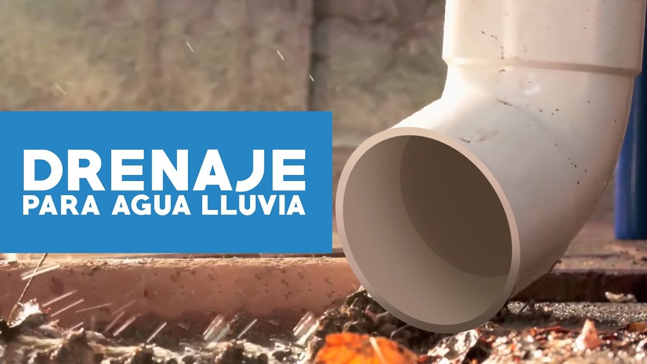 Cómo Hacer Un Drenaje Para Agua Lluvia - YouTube