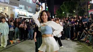 [STREET ARTIST] LADY B. INTERACTIVE HONGDAE BUSKING. 230520.