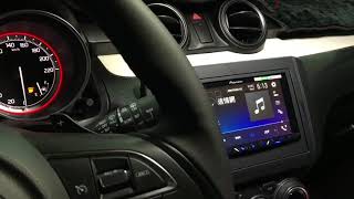 勁聲汽車音響 2018 SWIFT 德國Ground Zero GZRC 165AL-IV 分音喇叭 \u0026 Crossfire CF-A8B-3 DSP \u0026 PIONEER AVH-Z5150BT