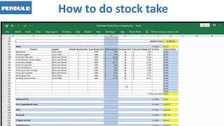 How to do the stock take at your restaurant