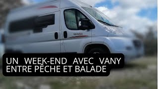 Un week-end en van à la pêche