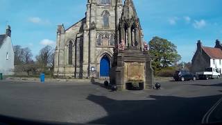 Spring Drive Through Outlander Location Falkland Village Fife Scotland