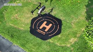 Sunnylife 110cm(43’’) Large Drone Landing Pad PU Leather for Inspire 3/ Mavic 3 Pro/ Matrice 30