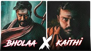 Bholaa X Kaithi | Lokiverse Bgm | Dilli X Rolex Bgm | #ajaydevgan #kaithi #bholaa #lcu | KB Edits
