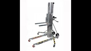 How to use a Material Hoist