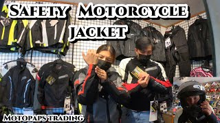 KOMINE jacket Our first Motorcycle safety Gear bought in Motopaps Trading Pasig