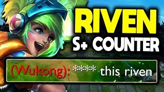 Riven COUNTERS the new Reworked Champion. (S+ Counterpick). S10 Riven TOP Guide