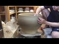 【porcelain】timelapse potter s wheel super large bowl 【陶芸】タイムラプス　ろくろ・白磁大鉢