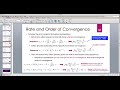 Java for Scientific Computing: Rate and Order of Convergence for Sequences