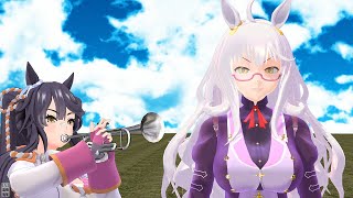 【ウマ娘MMD】煽りグルメレースwithブライアン＆ハヤヒデ　【ナリタブライアン＆ビワハヤヒデ】