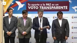 Santos pide votar en paz y anuncia una participación "satisfactoria"