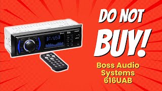 BOSS Audio Systems 616UAB 🚫 | 6 Shocking Reasons NOT to Buy!