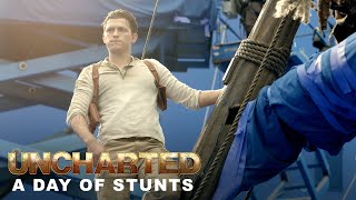 UNCHARTED - A Day of Stunts with Tom Holland