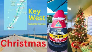 Christmas in Key West Florida walking downtown + more  by @SylvetteTravels