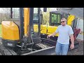 new groundhog bh40d track excavator