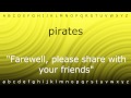 Here I will teach you how to pronounce 'pirates' with Zira.mp4