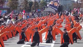 つるせよさこい祭り2012　川越市立高階中学校・桜踊華