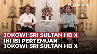 Jokowi Ungkap Isi Pertemuan dengan Sri Sultan HB X: Geopolitik dan Ekonomi | OneNews Update