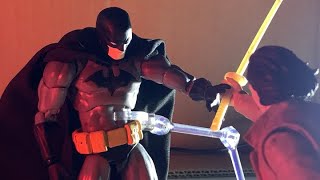Testing Batman (stop motion/animation)