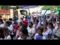 Supporters wait for Isko Moreno in Antonio Villegas Street in Manila