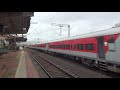 alco in action ers wdm3a hauls 06002 hazrat nizamuddin thiruvananthapuram central weekly