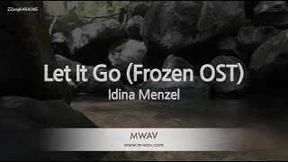Idina Menzel-Let It Go (Frozen OST) (Karaoke Version)