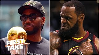 Kawhi's Raptors championship wouldn't exist if LeBron was in the East - Mike Greenberg | First Take