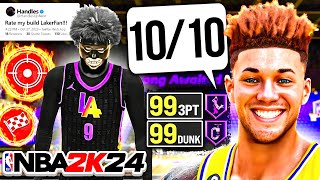 RATING MY SUBSCRIBER'S COMP PRO AM BUILDS IN NBA 2K24!